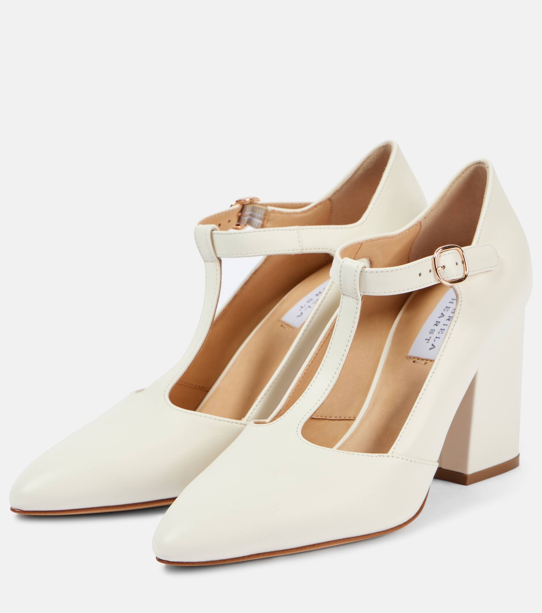 Triana 85 leather pumps - 5