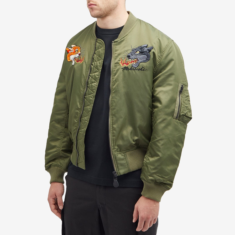 MAHARISHI Maharishi Duality Panther MA1 Flight Jacket outlook