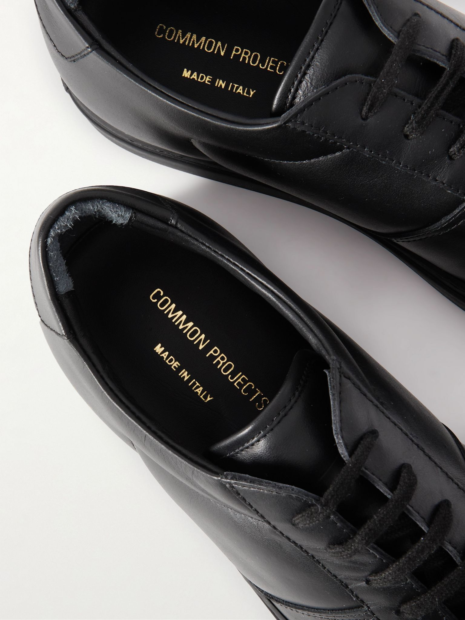 BBall Leather Sneakers Black - 5