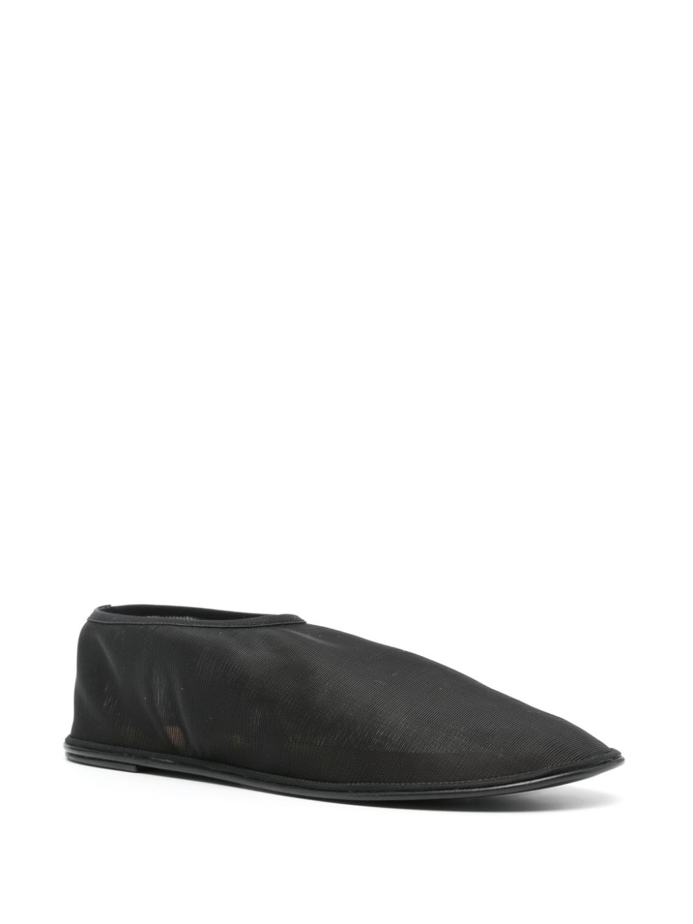 Sock Flat mesh ballerina shoes - 2