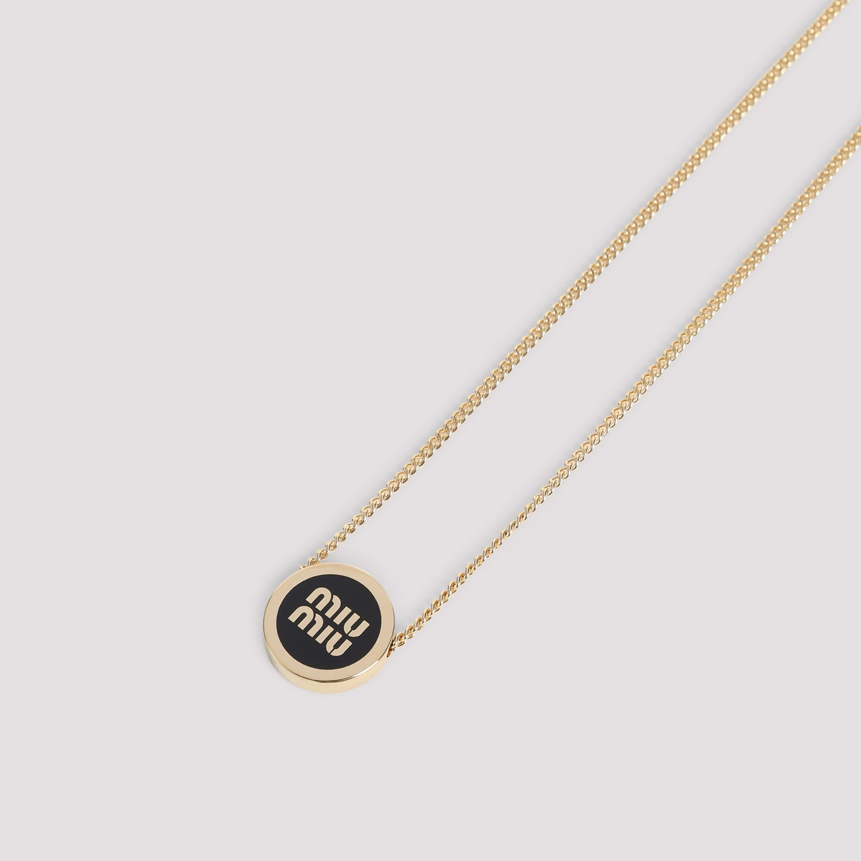 Miu Miu Brass Necklace Women - 2