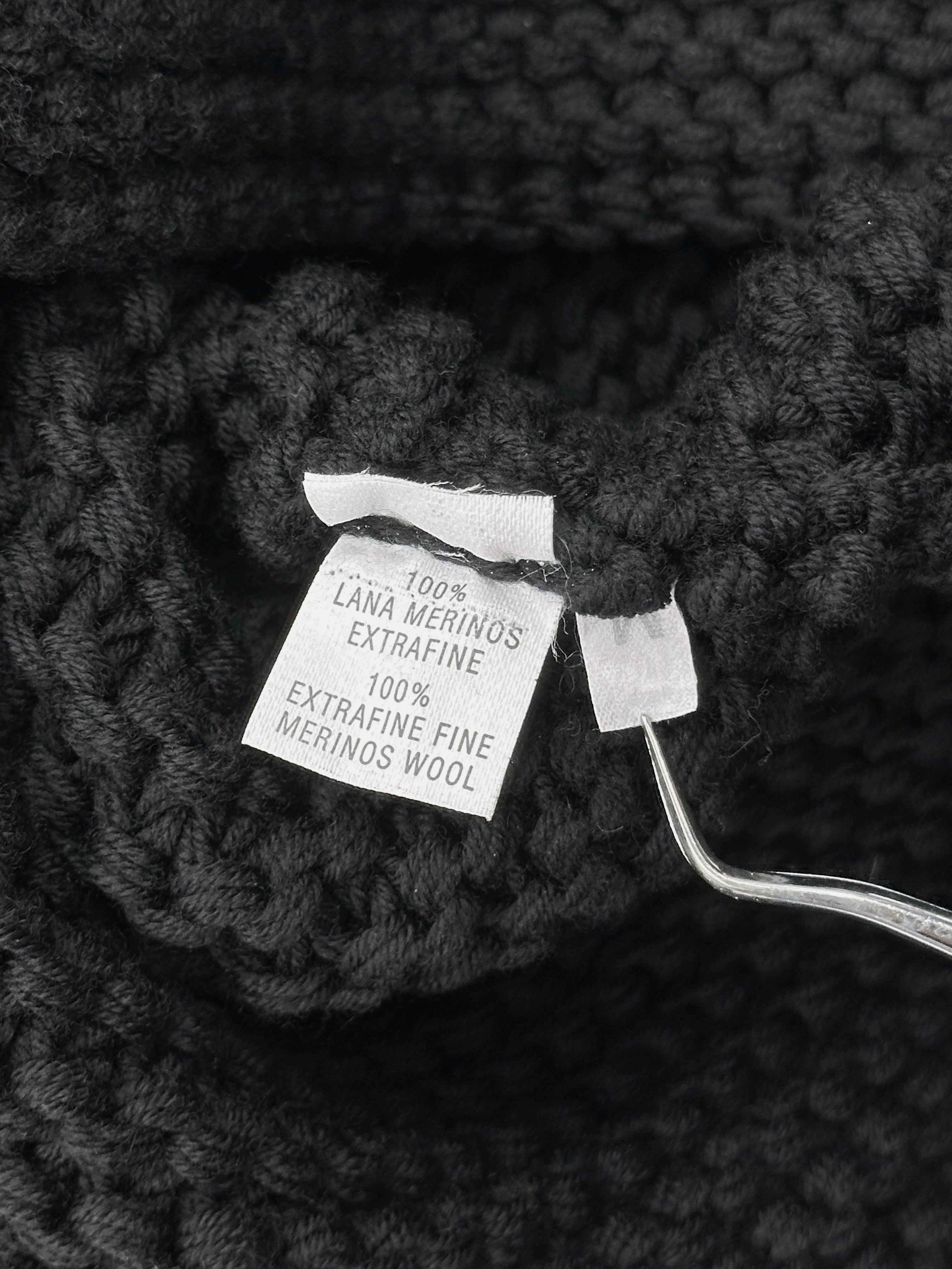 Gucci Fall 2001 Tom Ford Runway Heavyweight Oversized Slouchy Knit Wool Sweater M - 14