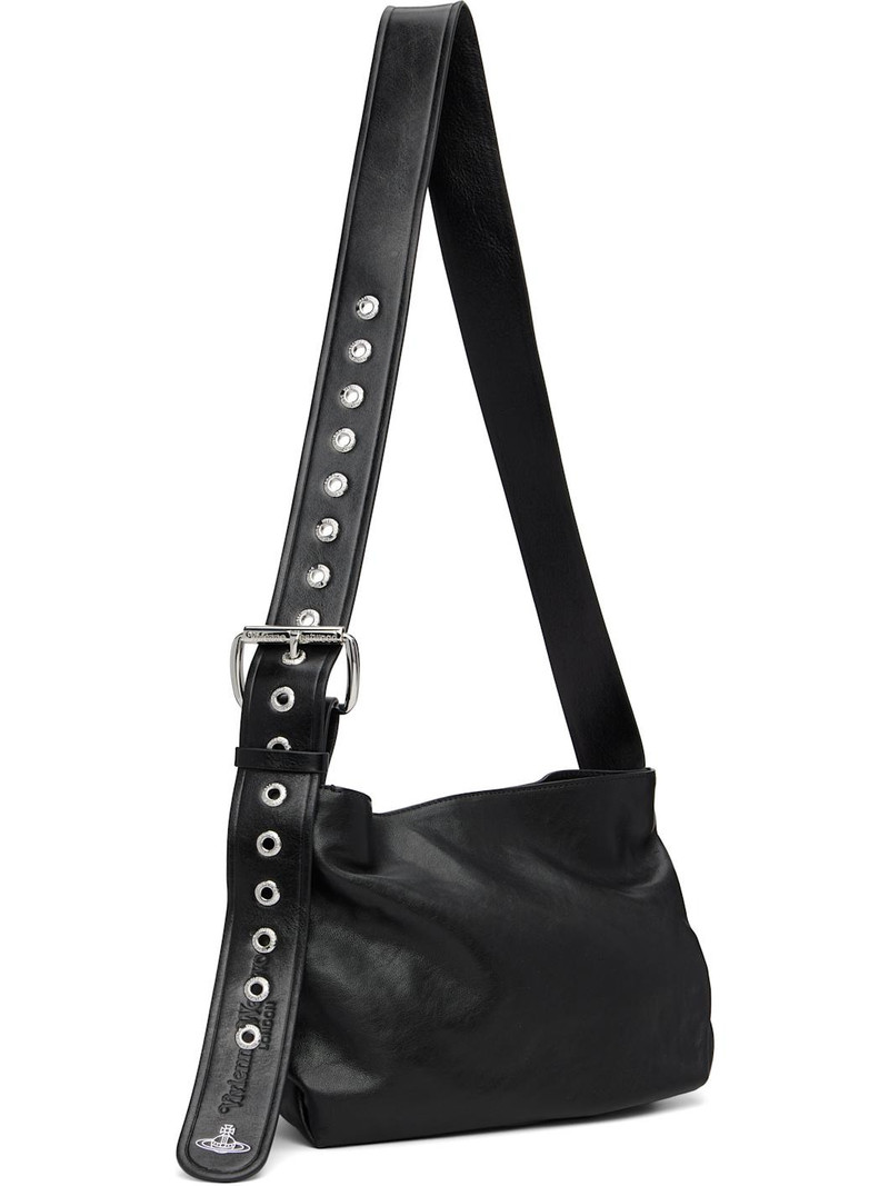Vivienne Westwood Black Maxime Small Crossbody Bag outlook