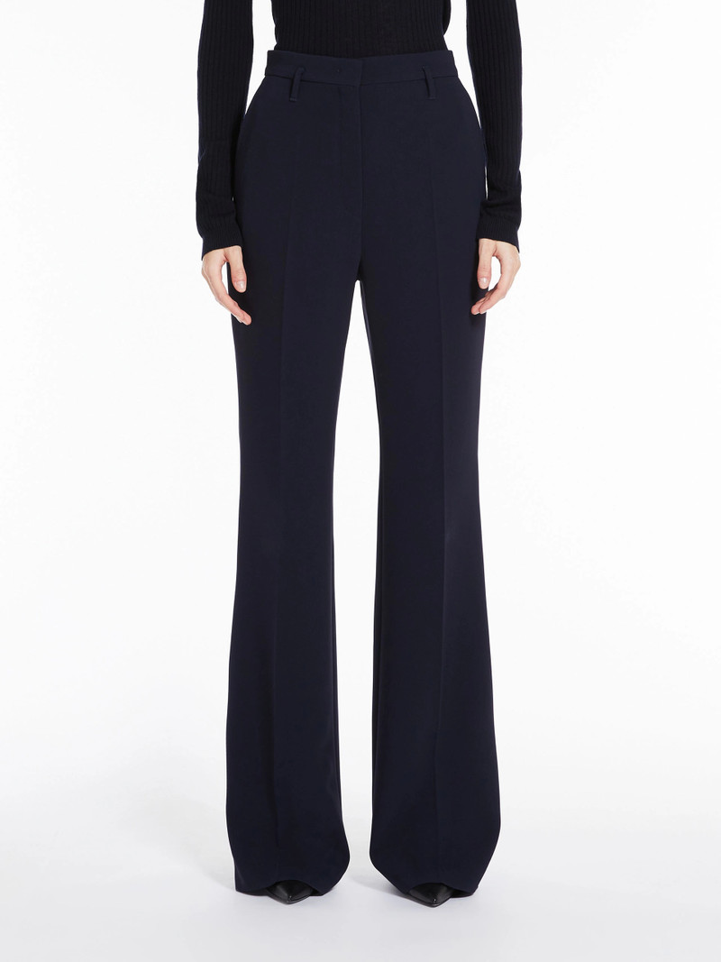 ALABAMA Flared cady trousers - NAVY 3