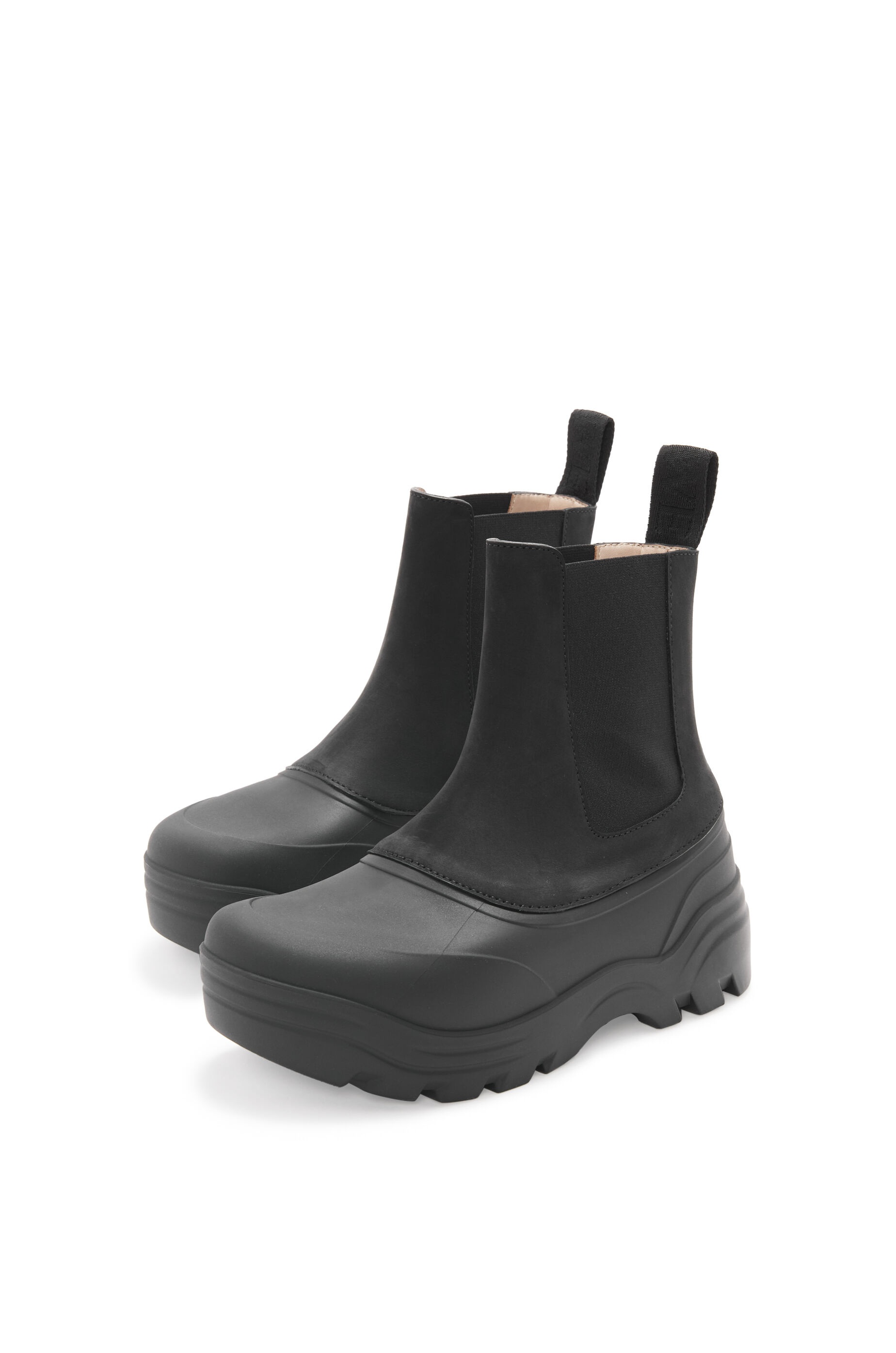 Field chelsea boot in nubuck and rubber - 2