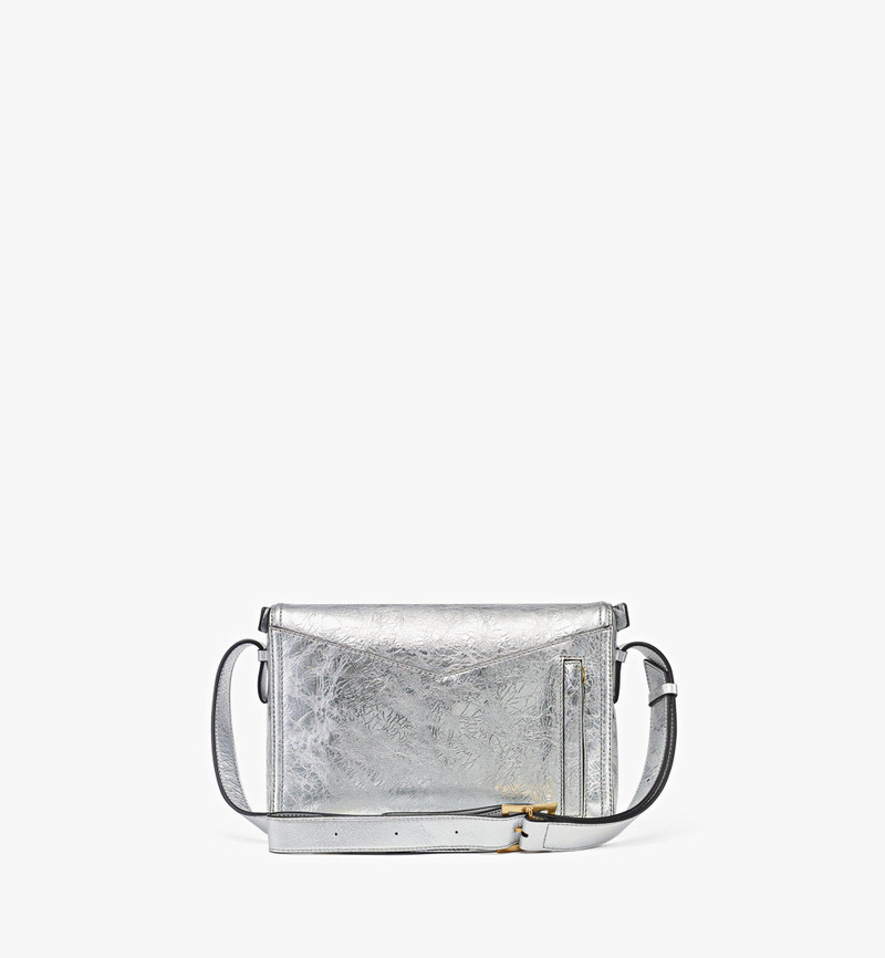 Diamant 3D Shoulder Bag in Metallic Calf Leather 6