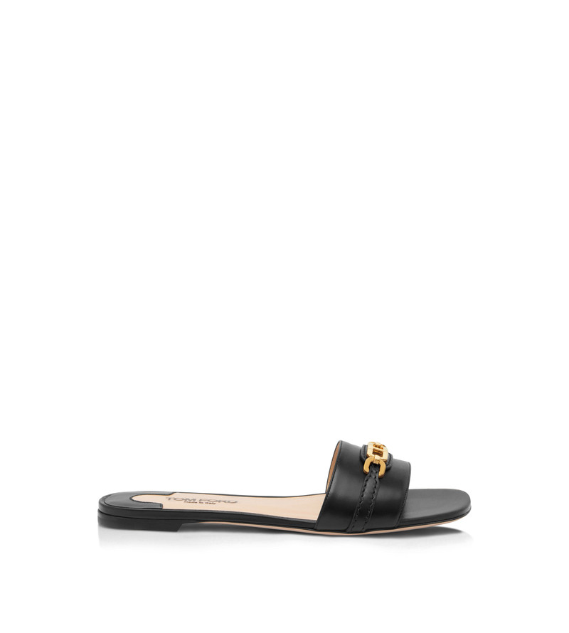LEATHER WHITNEY SLIDE - 1