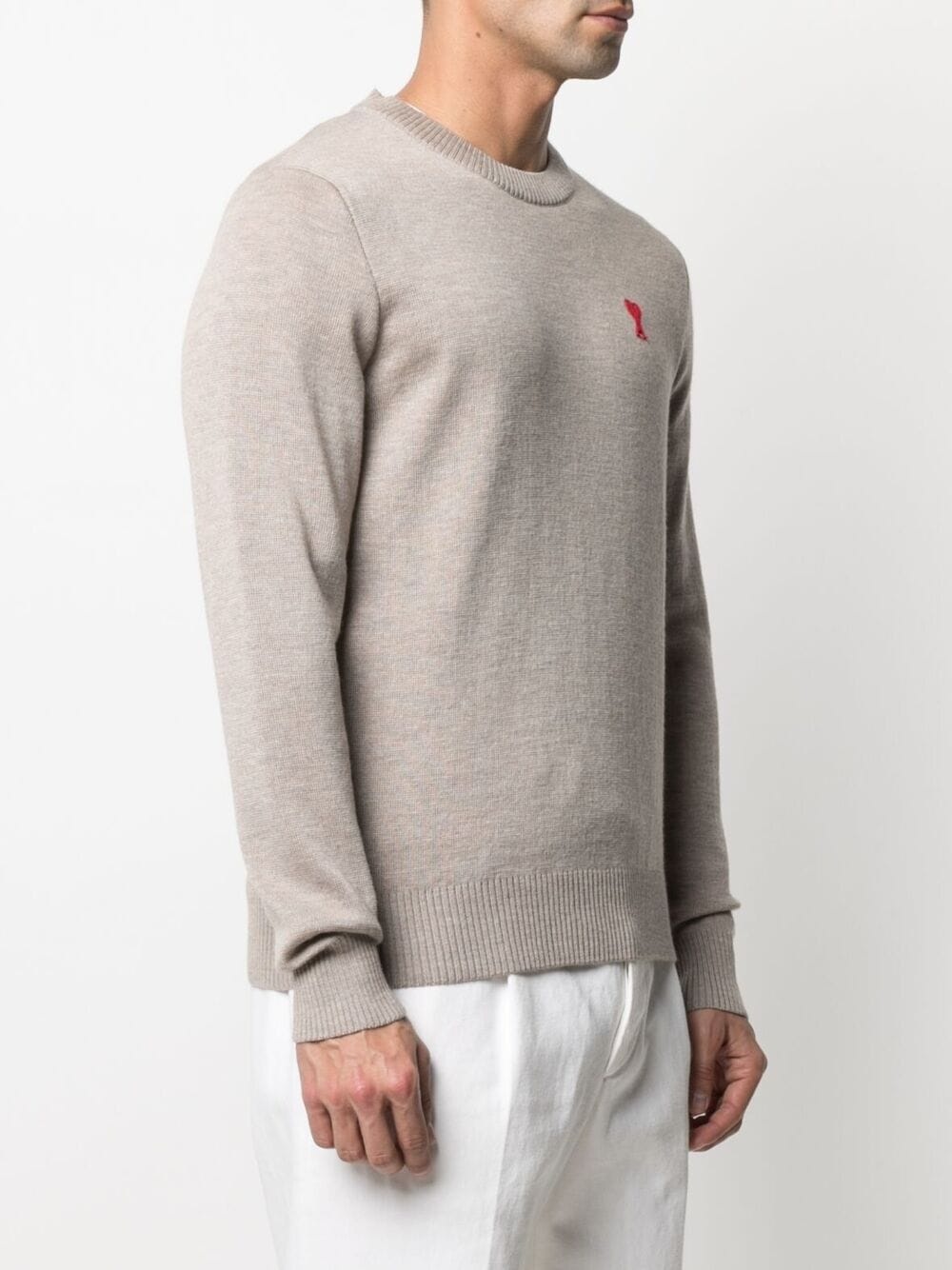 Ami de Coeur crew-neck jumper - 3