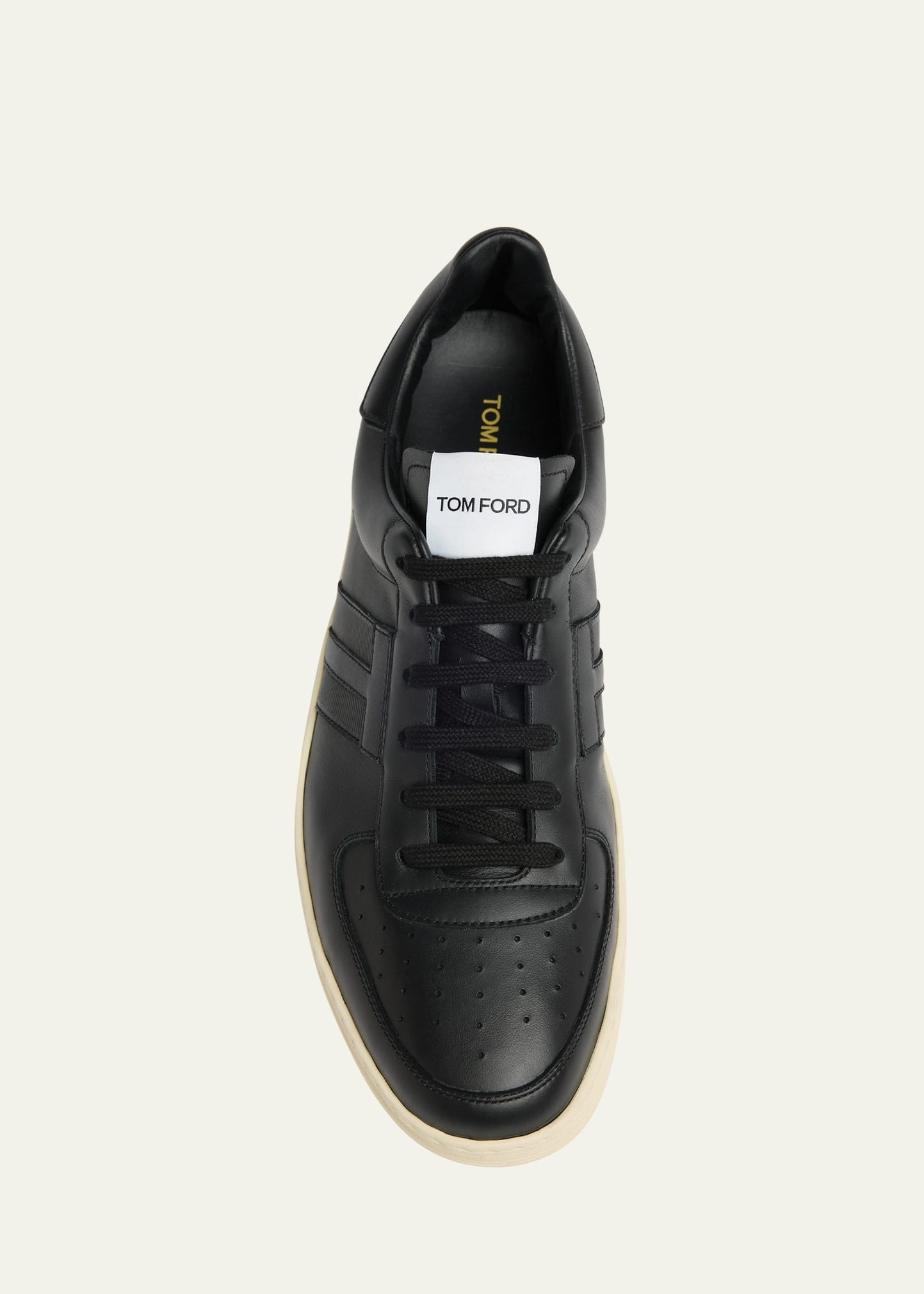 Men's Radcliffe Smooth Leather Low-Top Sneakers - 5