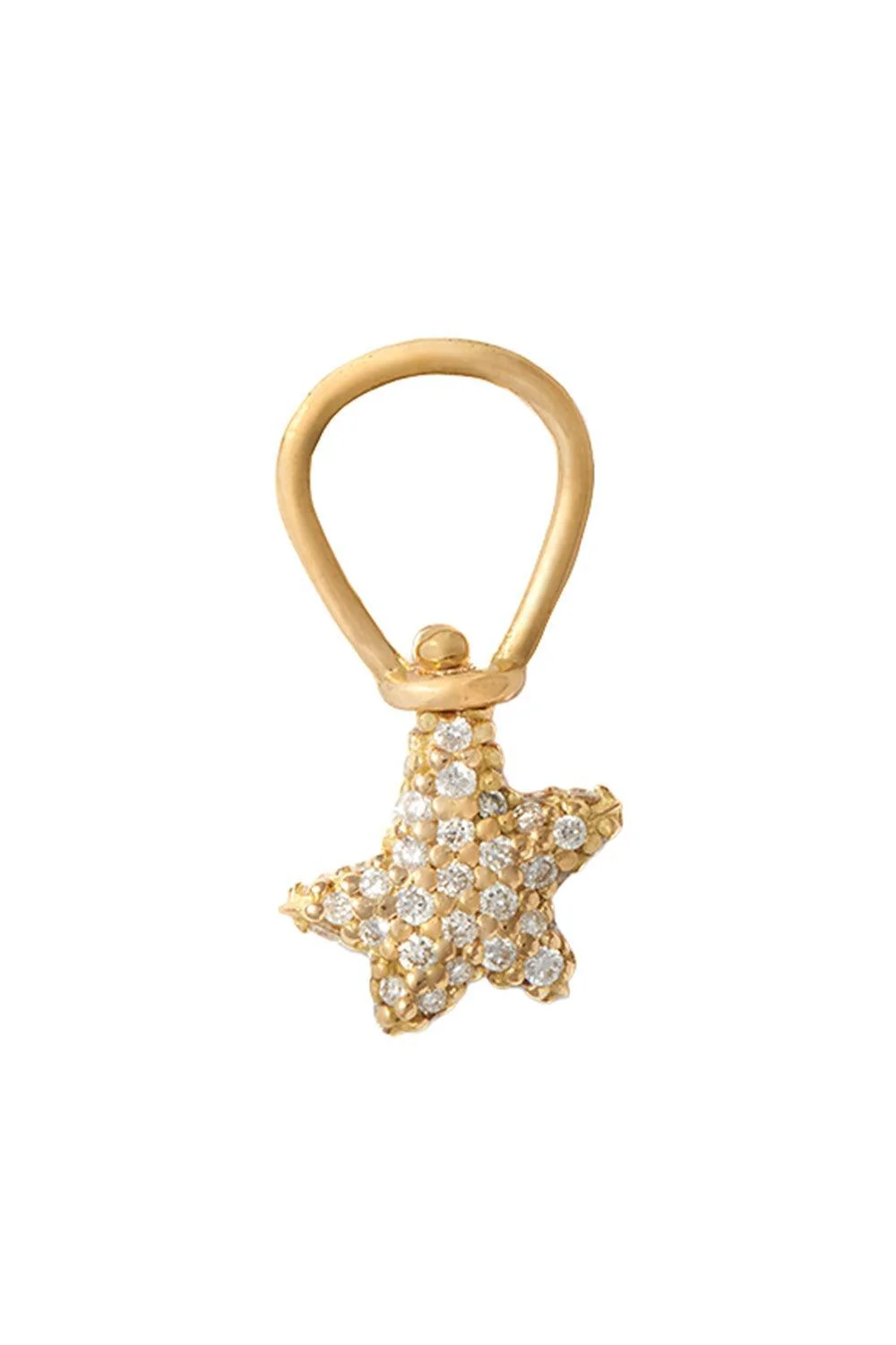 Diamond Allstone Itty Bitty Star Charm - 1