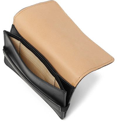 Common Projects Logo-Print Leather Wallet outlook