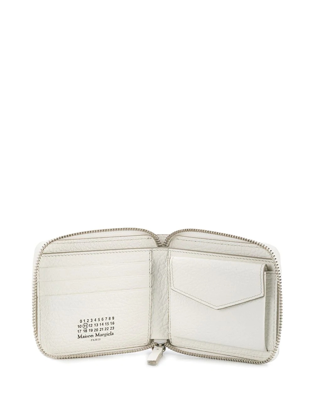 four-stitch zipped wallet - 3