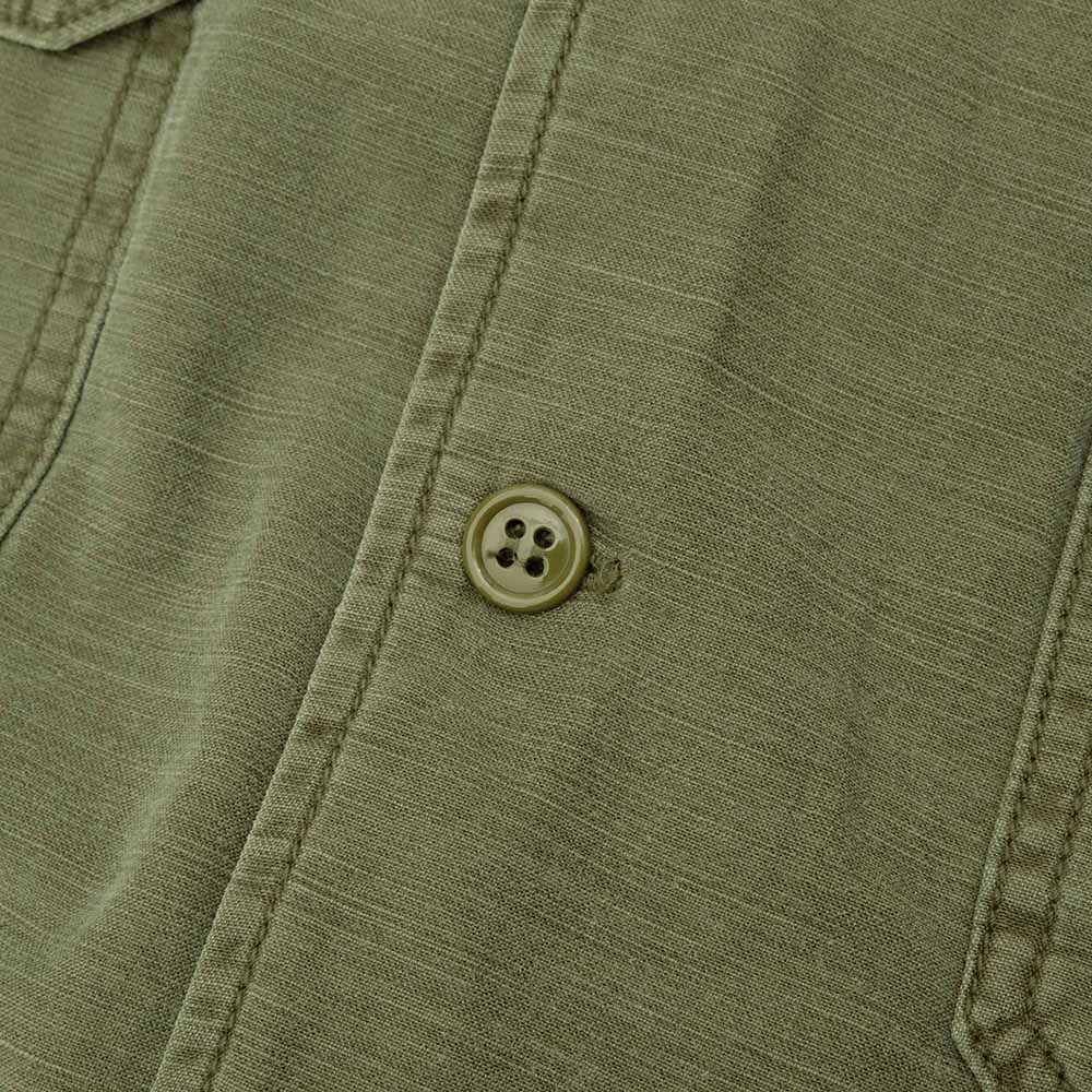 WIDE MILITARY SHIRT - Big Flower Studs - RN2043SDP - 6