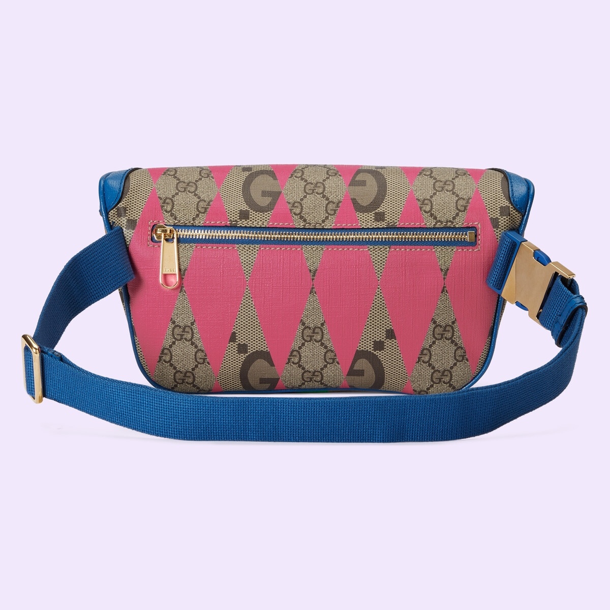 GG rhombus print large belt bag - 6