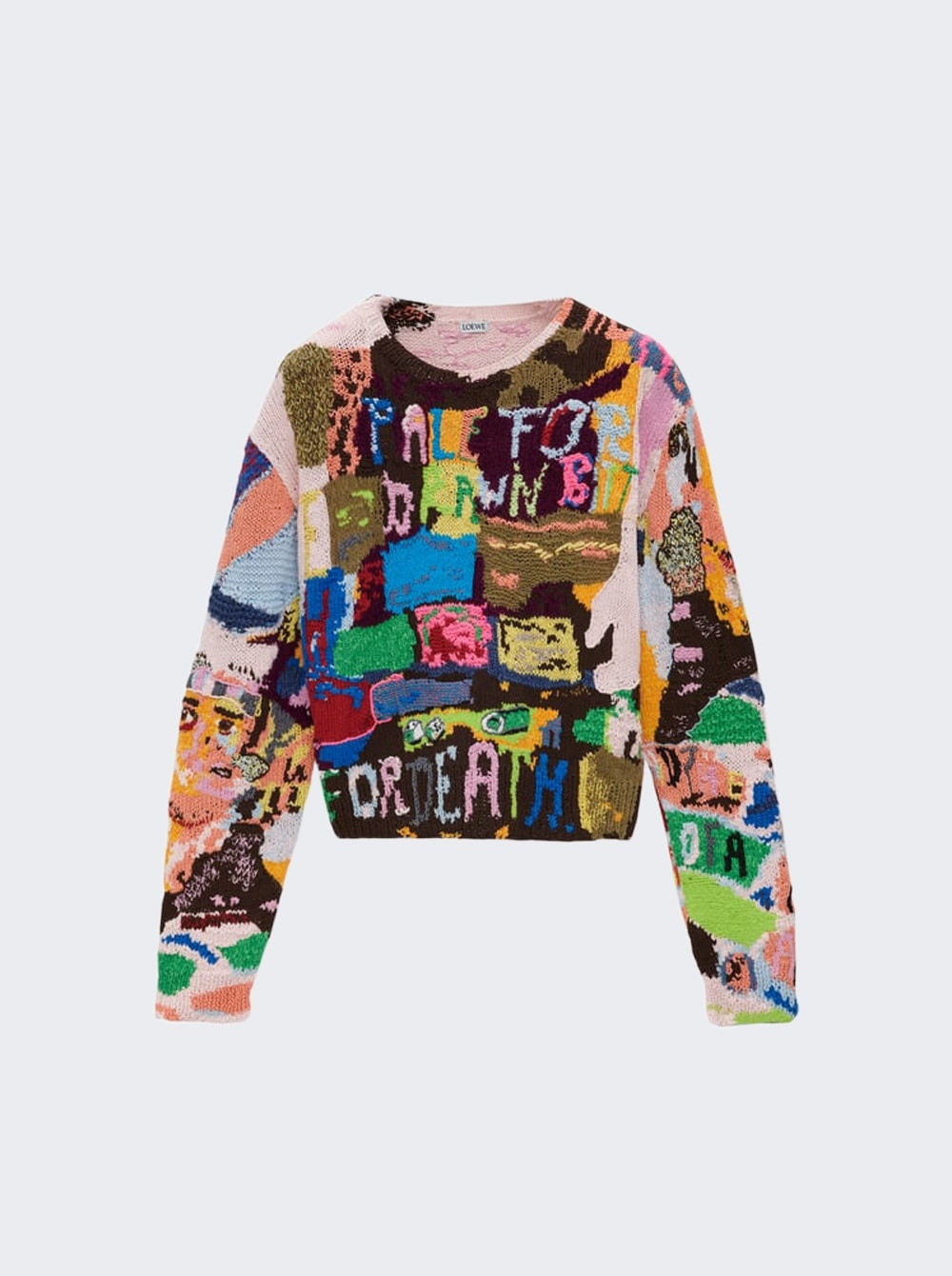 Wool And Cotton Sweater Multicolor - 1