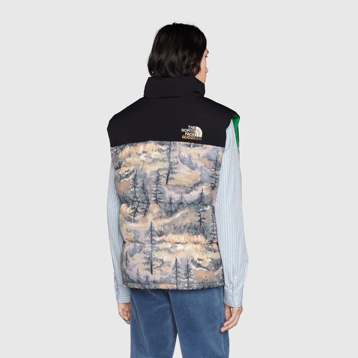 The North Face x Gucci down vest - 4