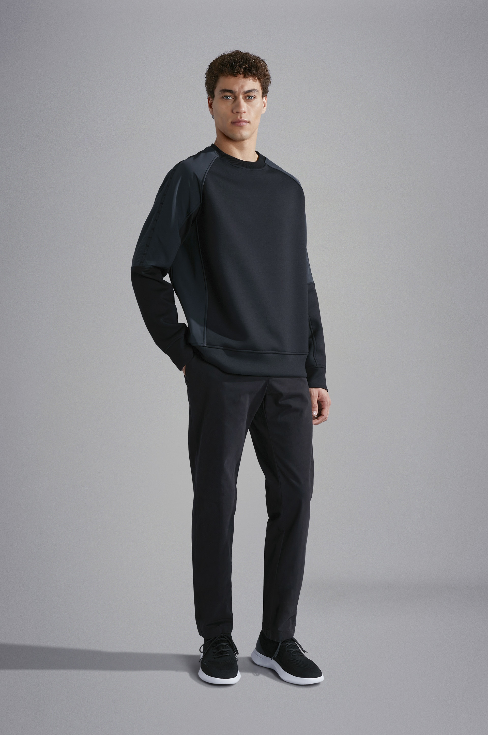 COTTON STRETCH CHINO TROUSERS - 2
