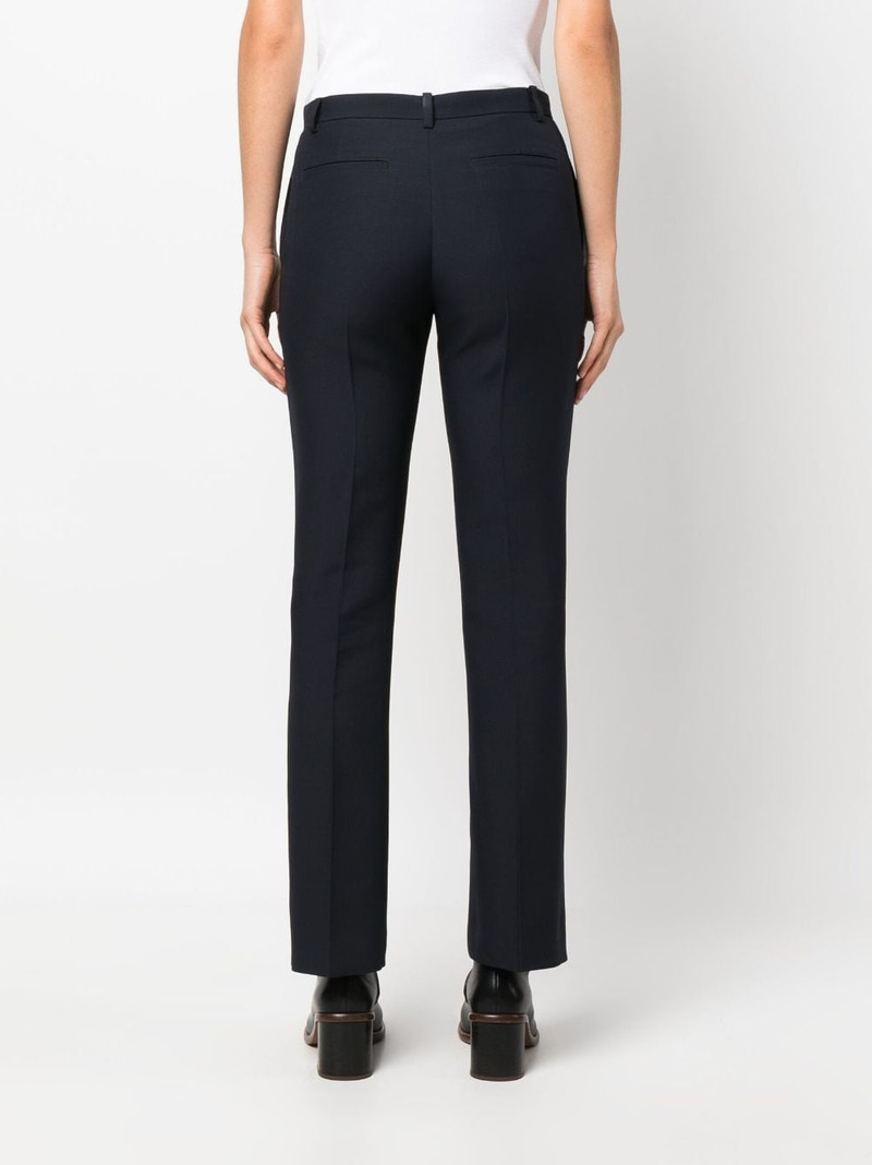wool-silk blend tailored trousers 4