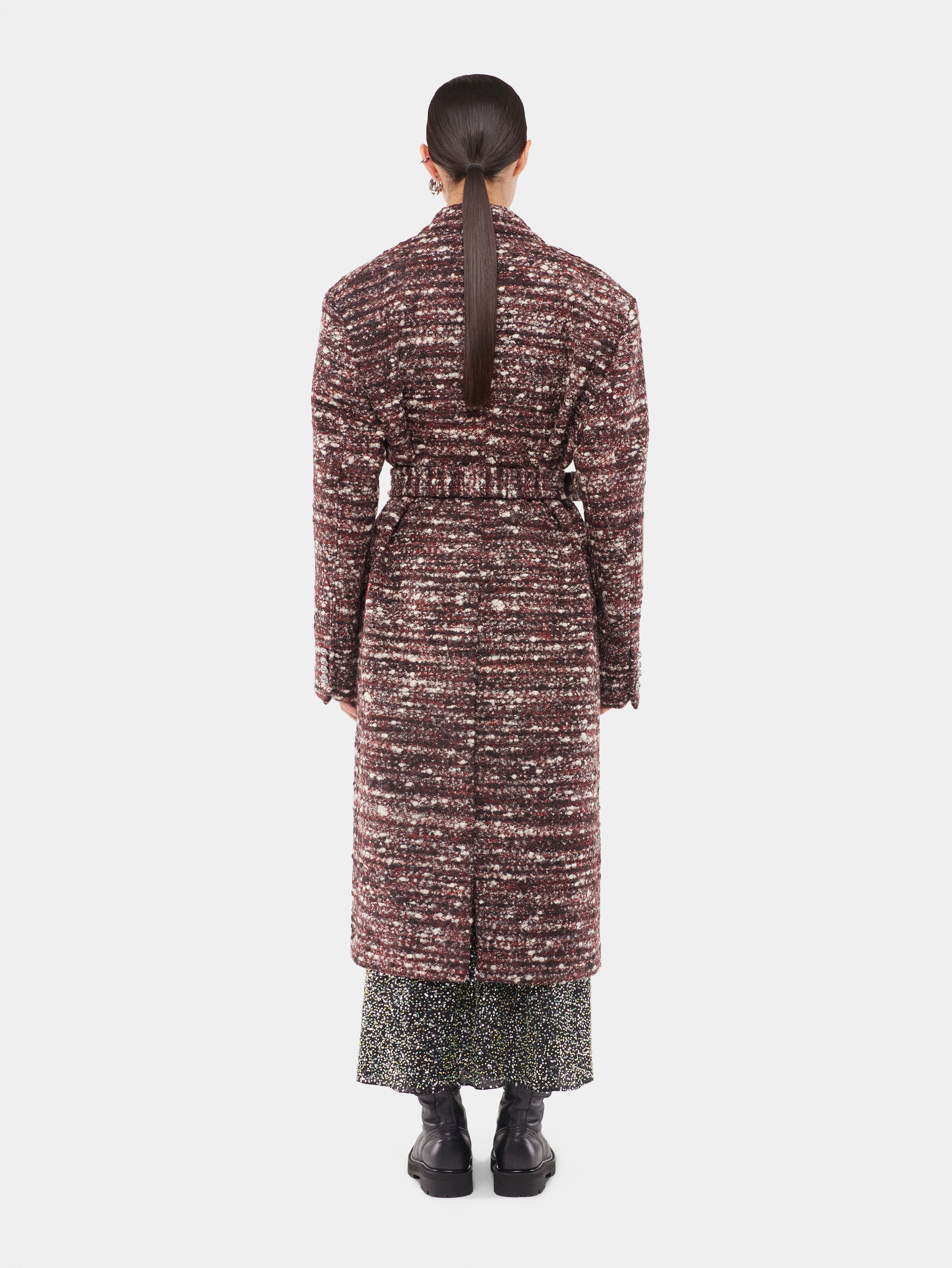 TAILORED COAT IN WOOL - 5