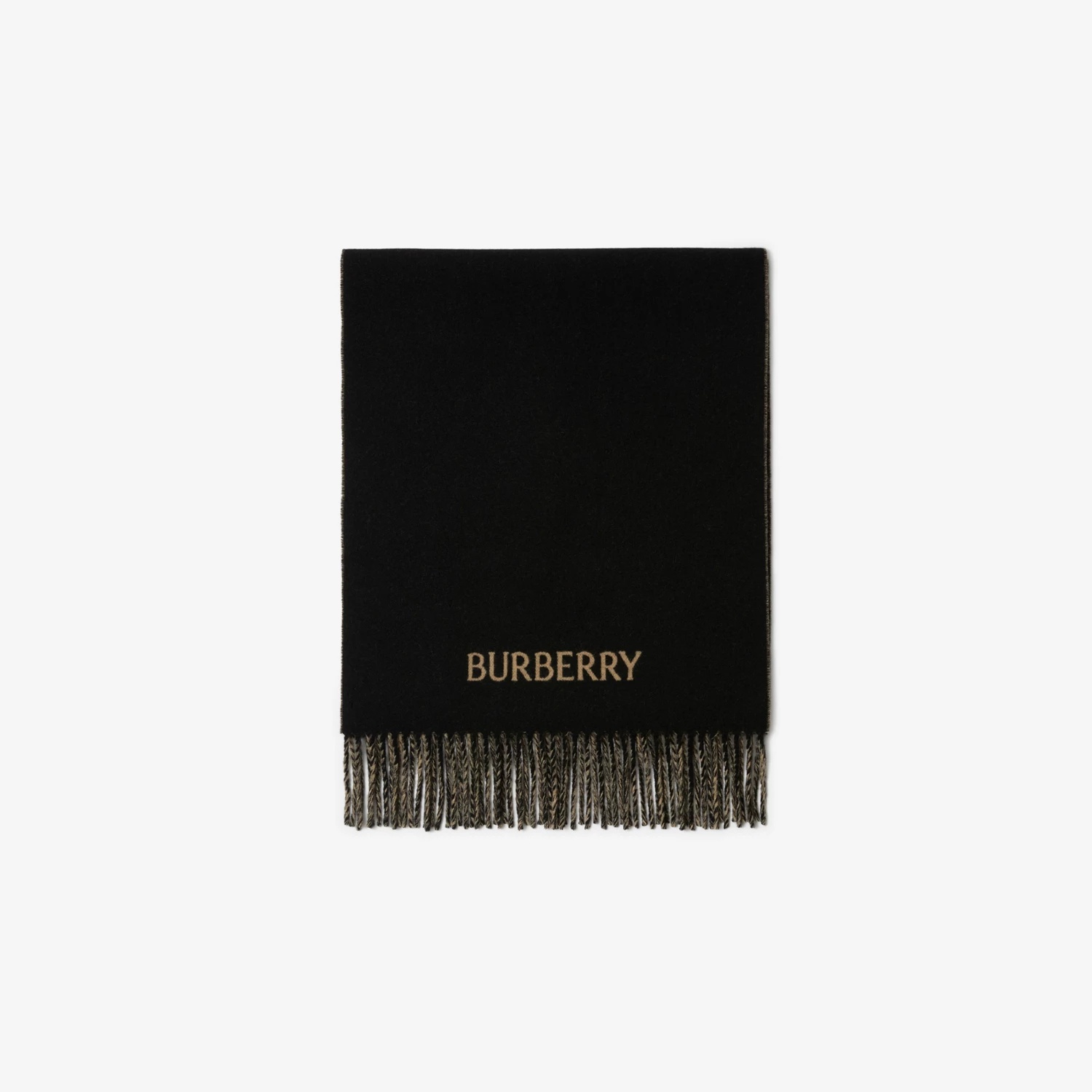 BURBERRY Cashmere Reversible Scarf - 3