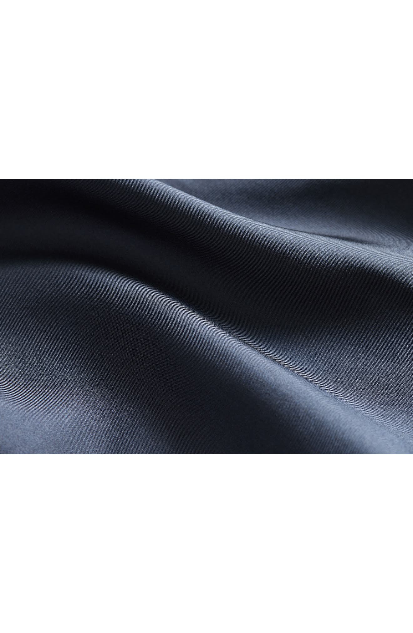Theory Notched Lapel Silk Blazer in Nocturne Navy at Nordstrom - 7
