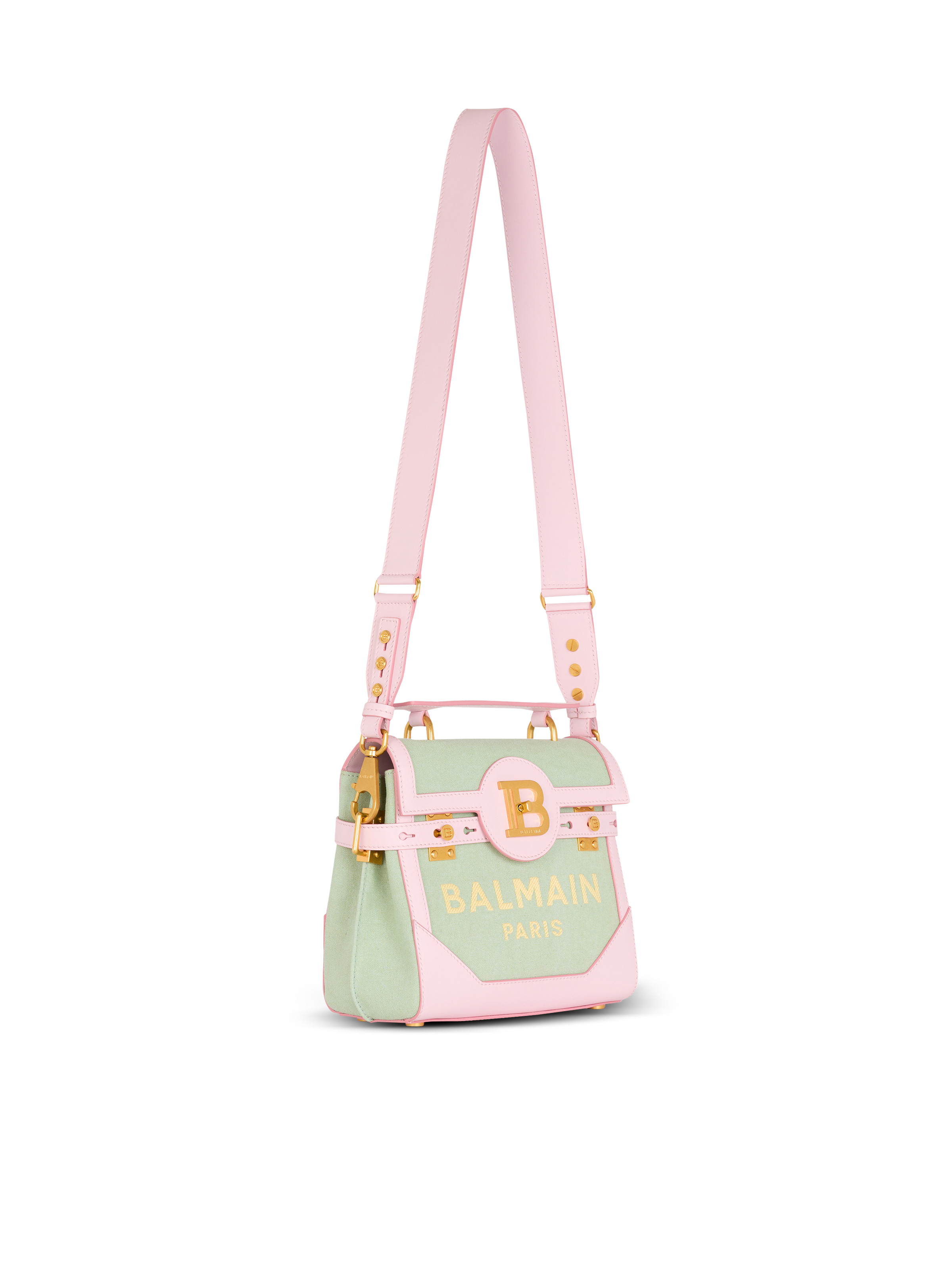 B-Buzz 23 leather and canvas bag - 3