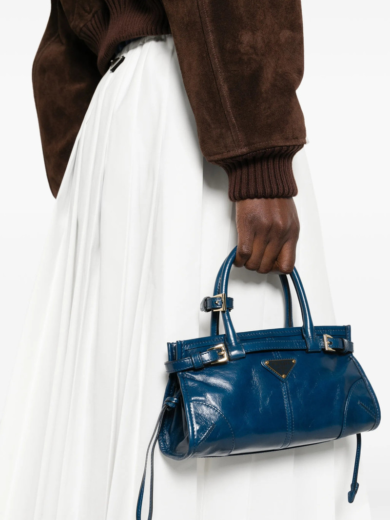 Prada Mini Bonnie Buckle-detail Tote Bag 3