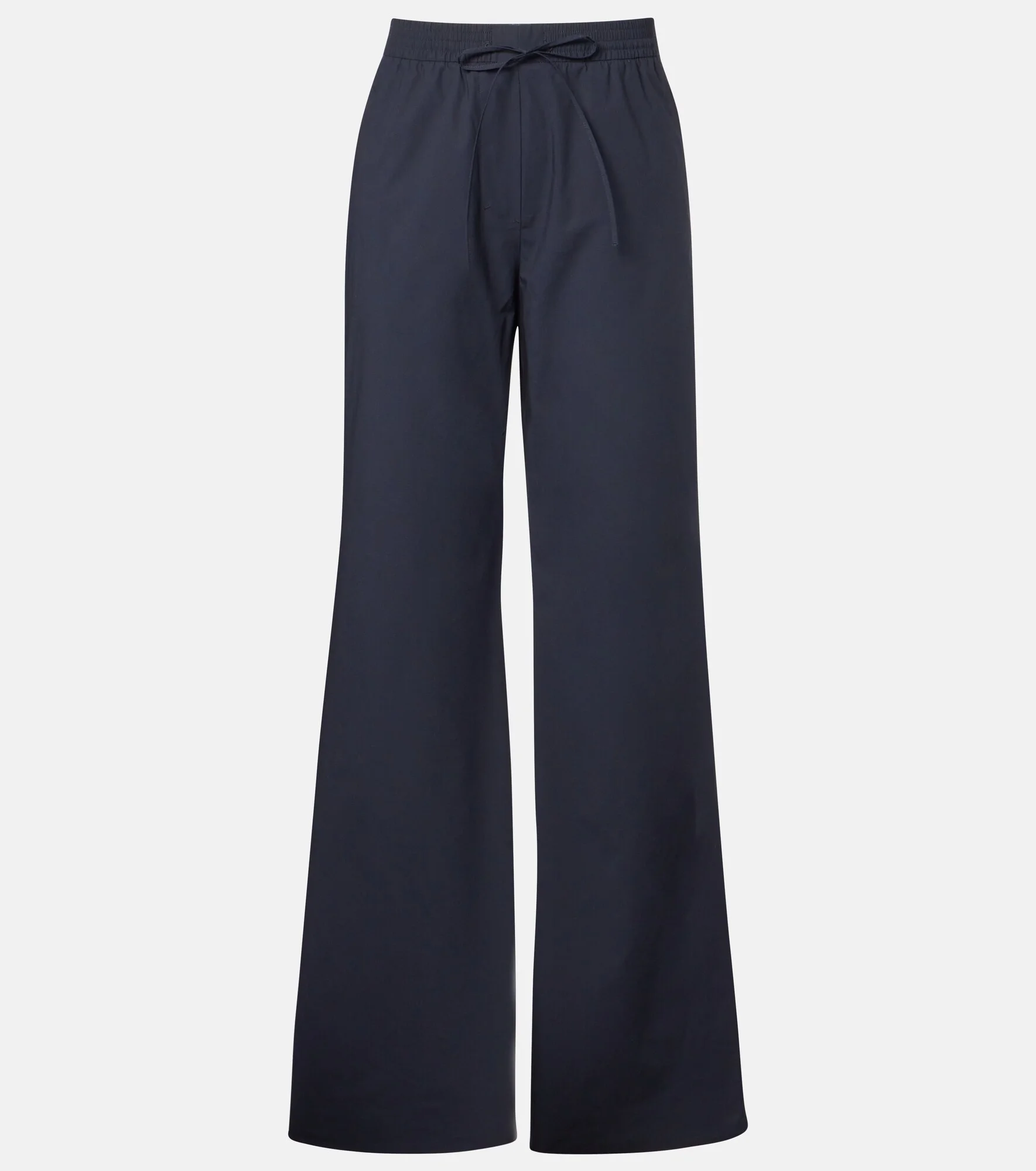 Poplin Power II cotton poplin wide-leg pants - 1