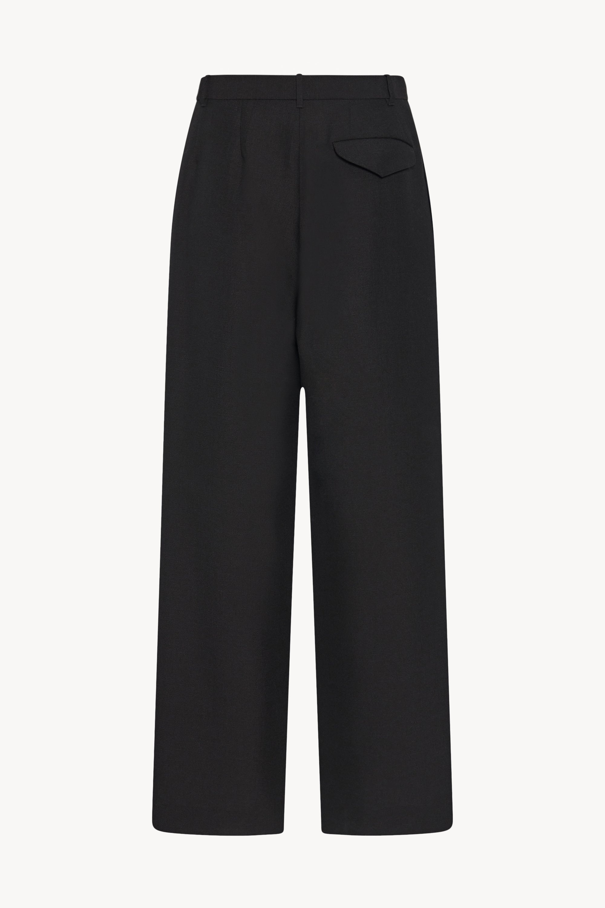 THE ROW Gustavo Straight-Leg Cotton and Silk-Blend Velvet Trousers