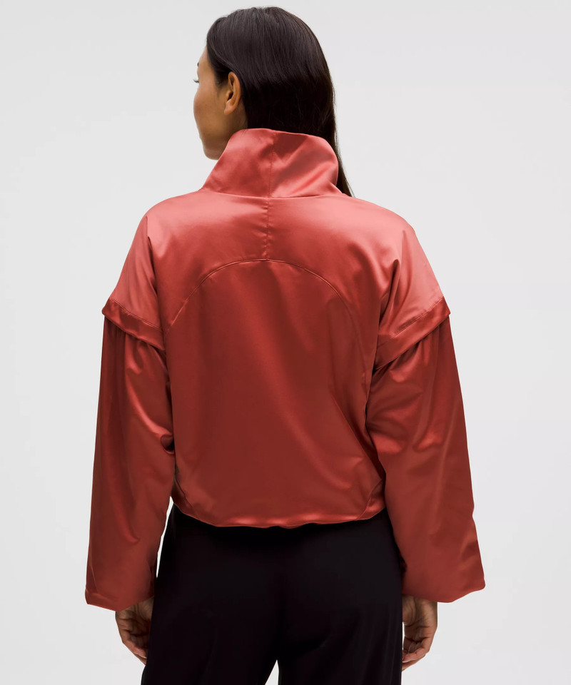 Lunar New Year Satin Balloon-Sleeve Jacket 3
