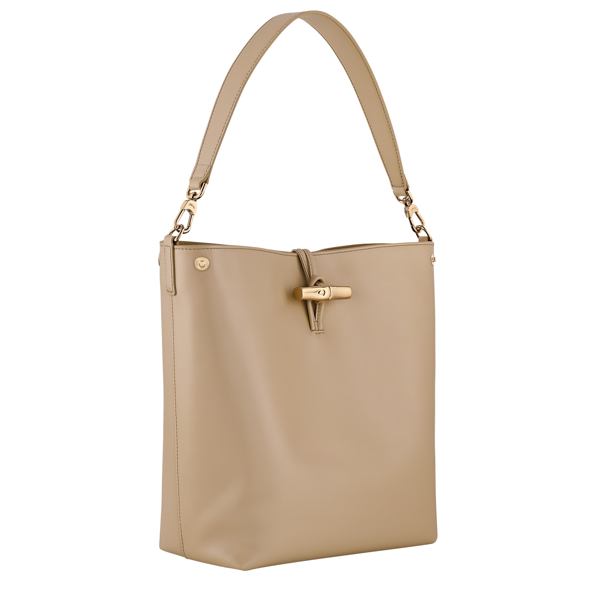 Le Roseau M Hobo bag Root - Leather - 3