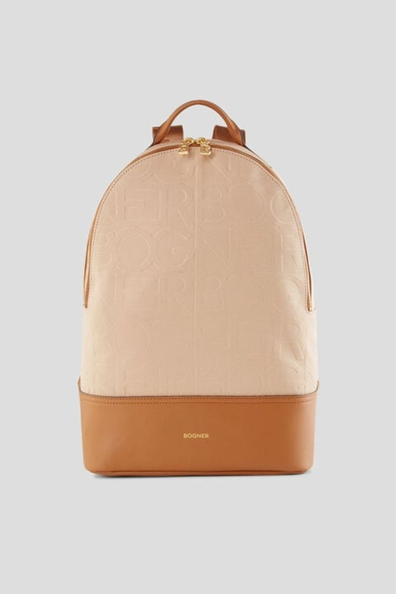 Mogno Kalea Backpack in Camel/Brown 1