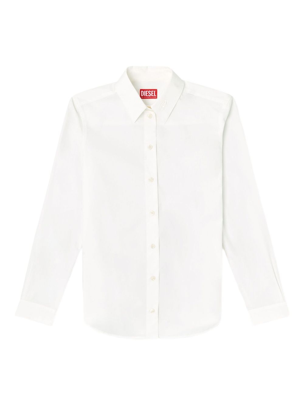 button-fastening shirt - 1