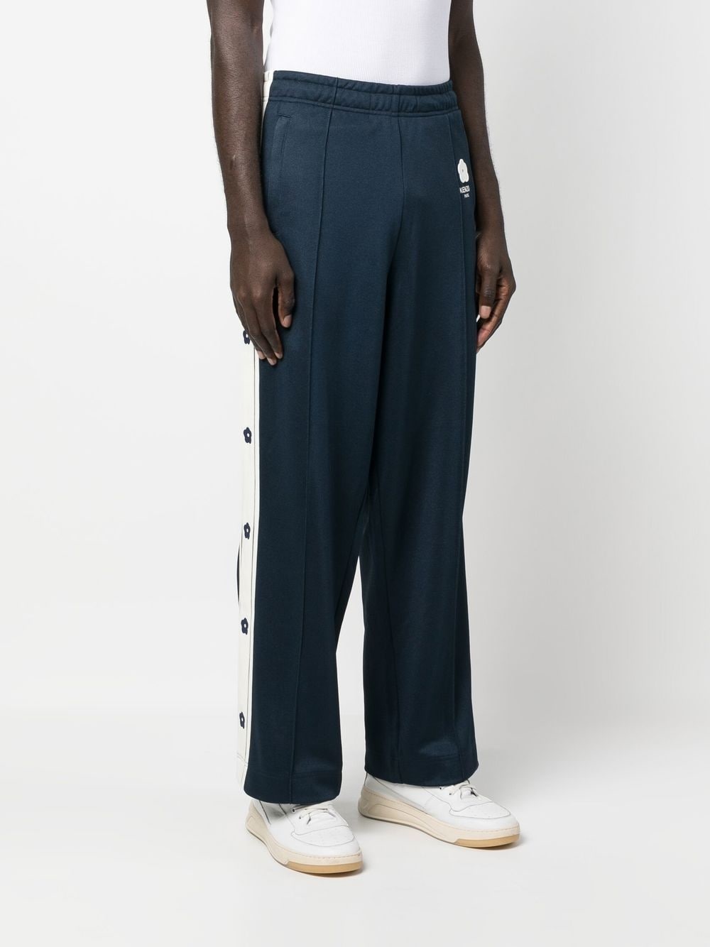 'Boke' flower signature motif track pants - 3