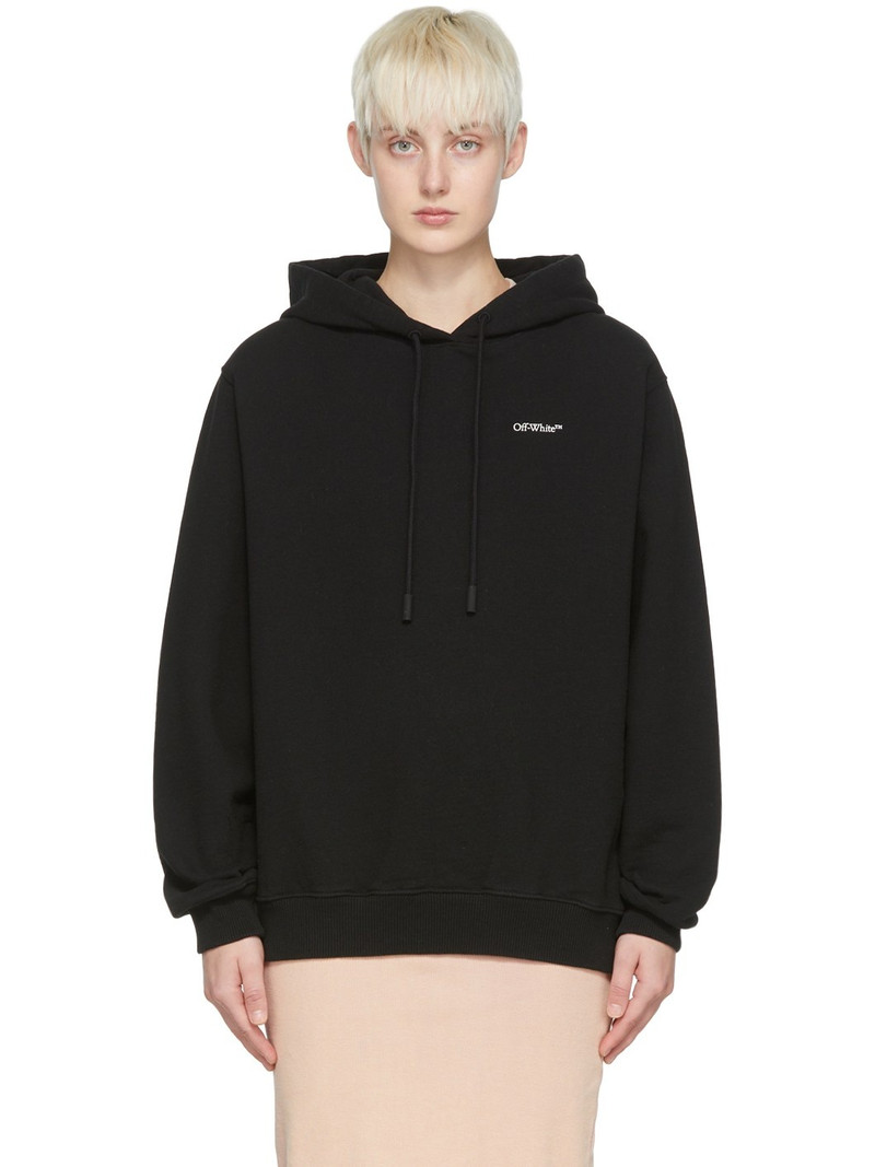 Black Cotton Hoodie 1