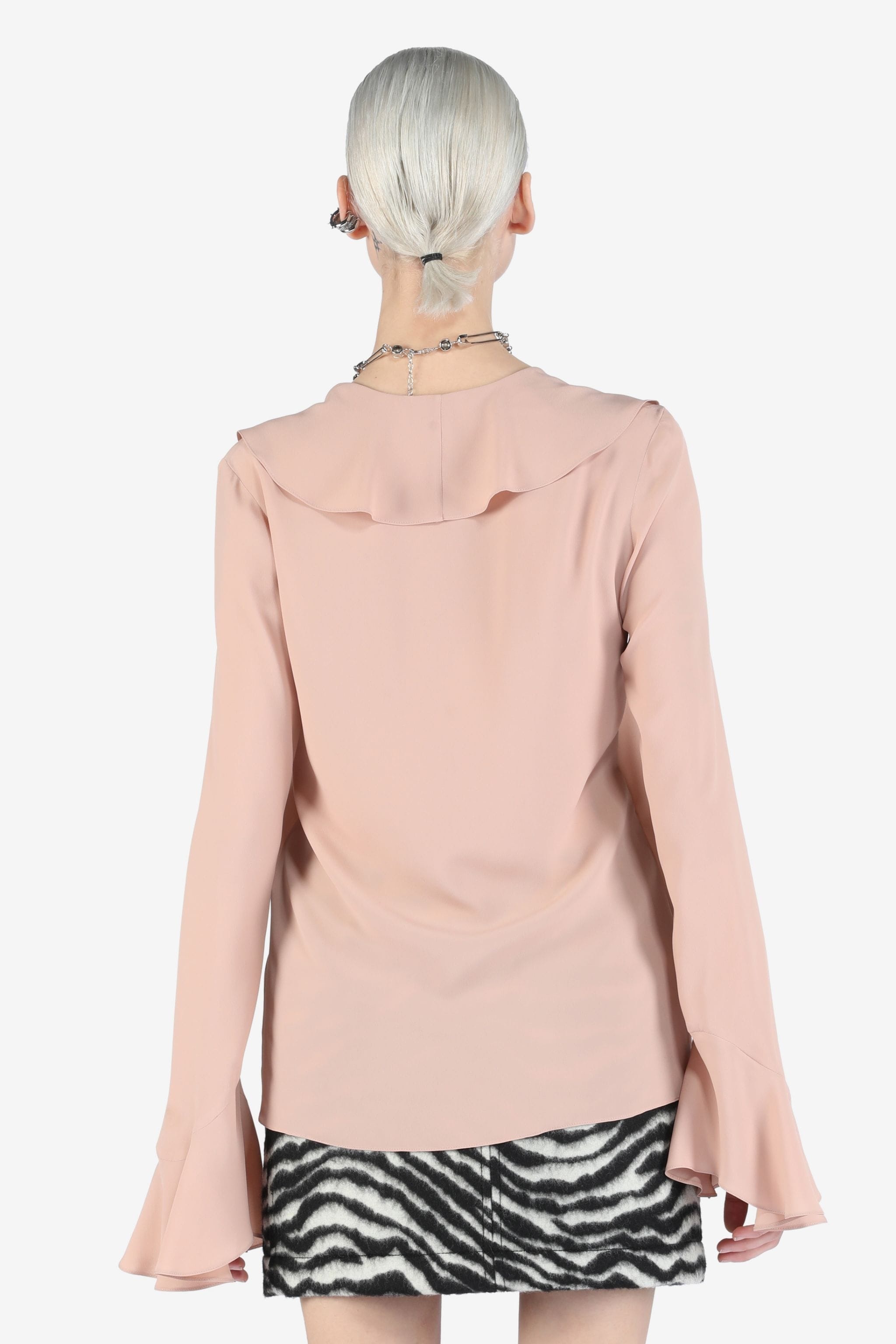 RUFFLED BLOUSE - 2
