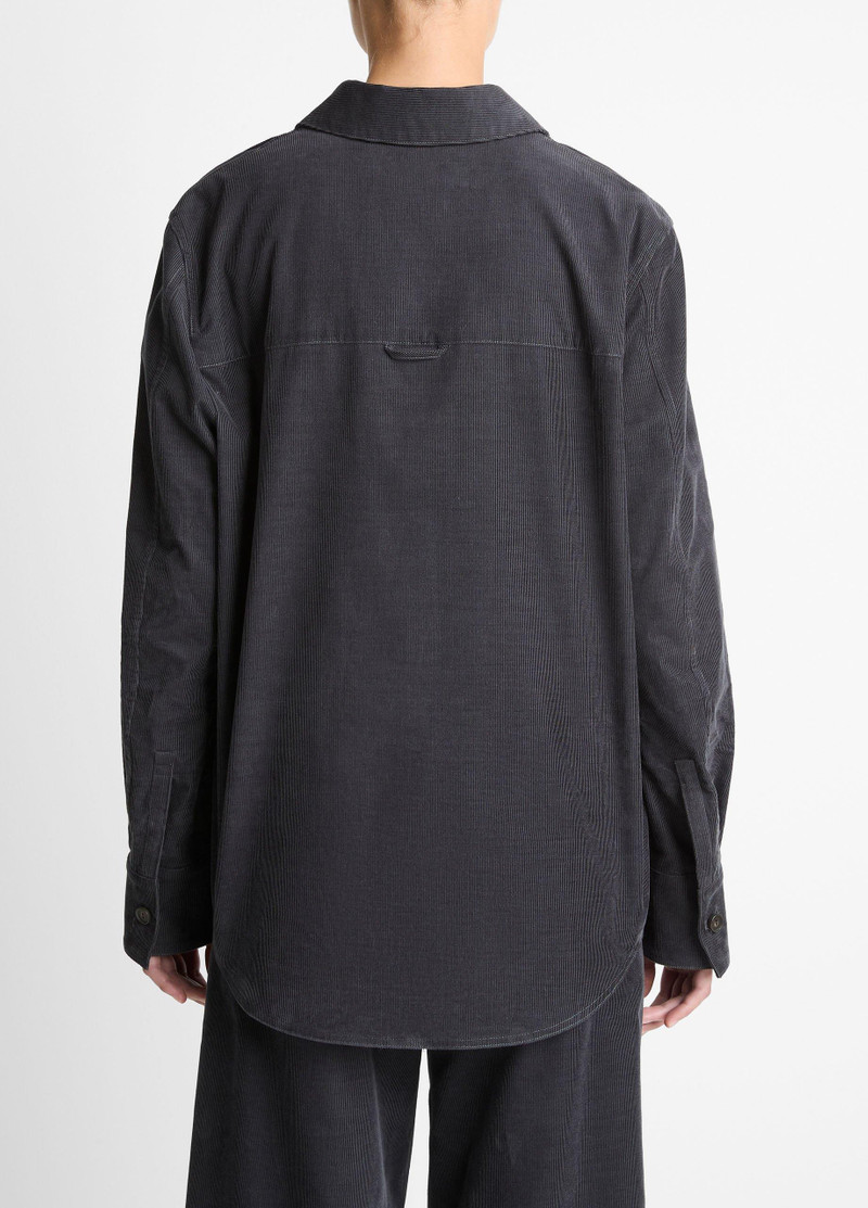 Vince Cotton Corduroy Oversized Shirt outlook