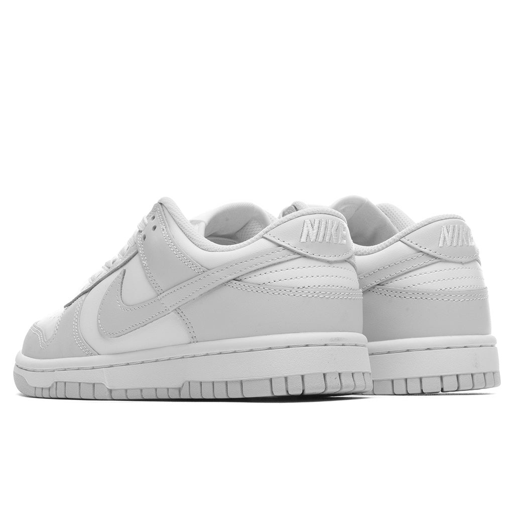 WOMEN'S DUNK LOW - WHITE/PHOTON DUST - 3