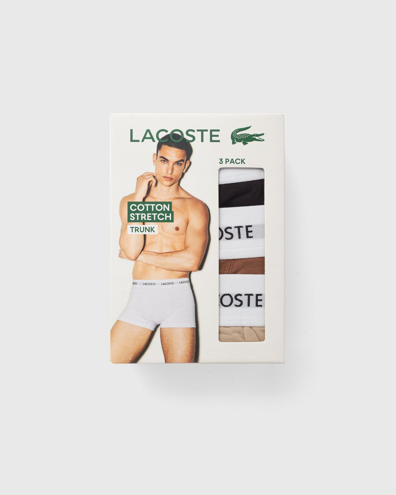 LACOSTE 3-Pack Stretch Cotton Trunks outlook