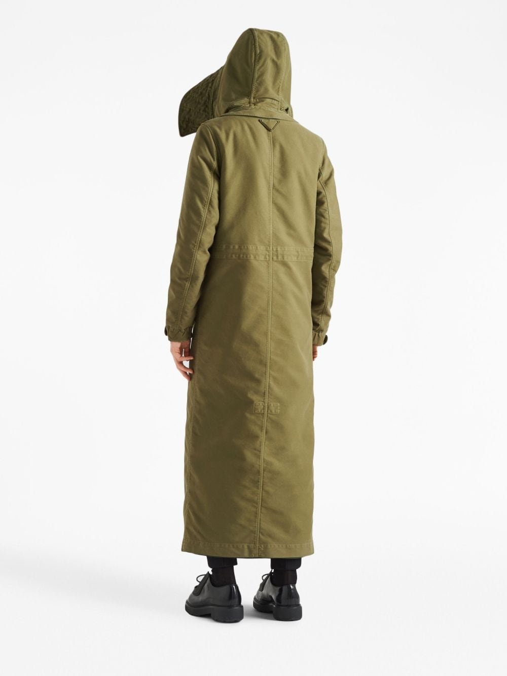 hooded long parka - 3