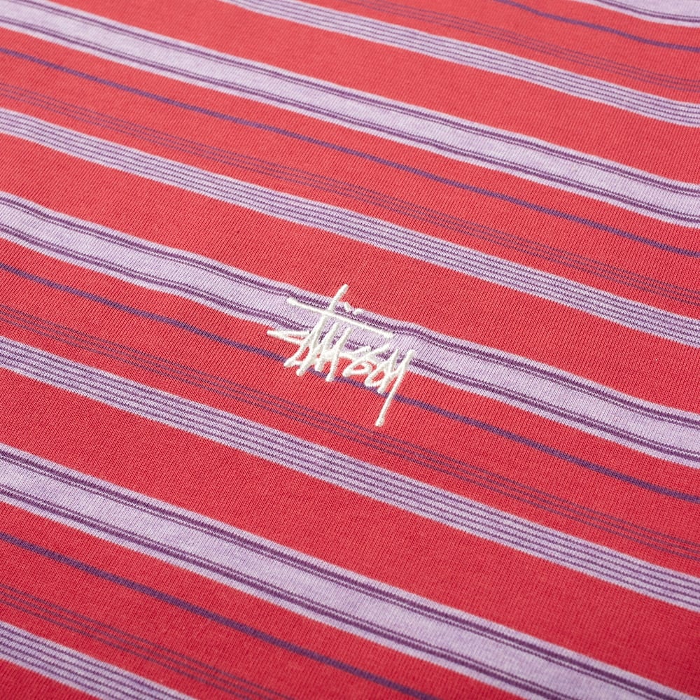 Stussy Heather Stripe Tee - 2