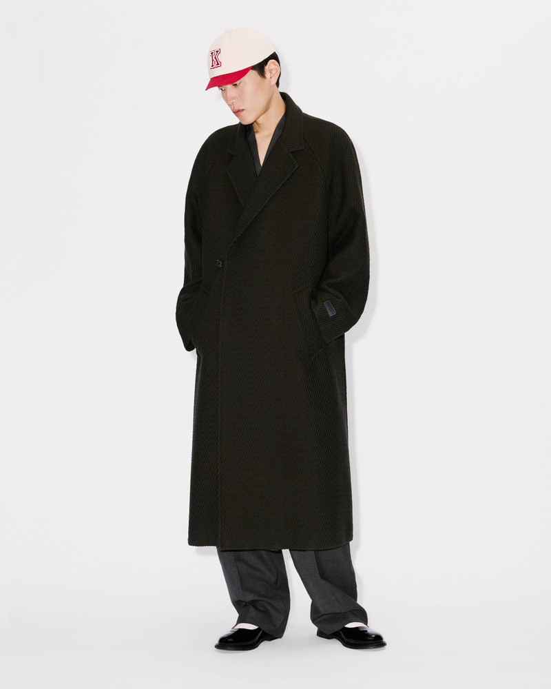 Wrap coat in mixed virgin wool 3