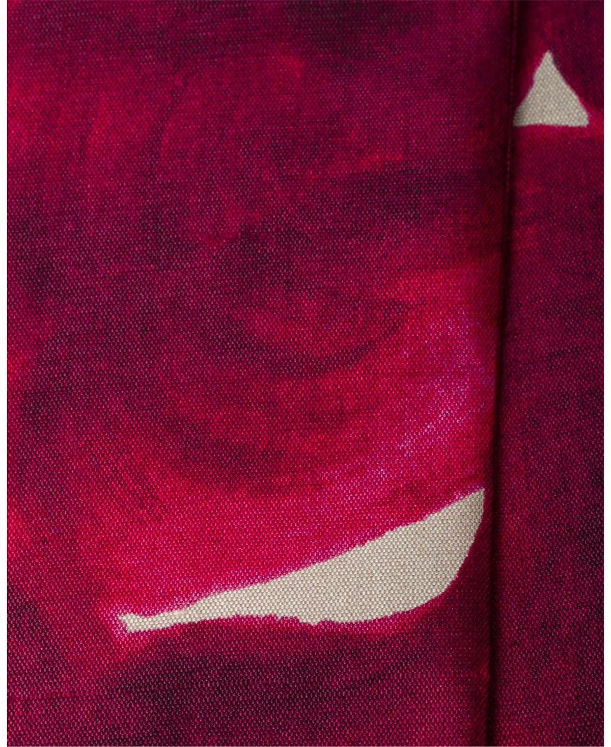 Printed Silk Shantung Skinny Scarf - 2