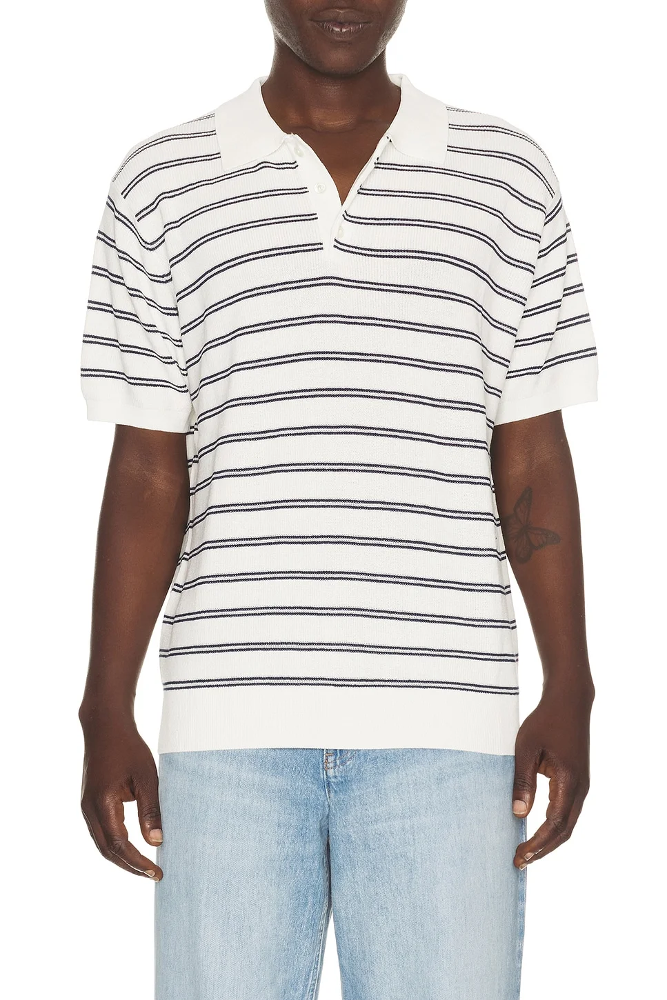 Striped Polo - 1