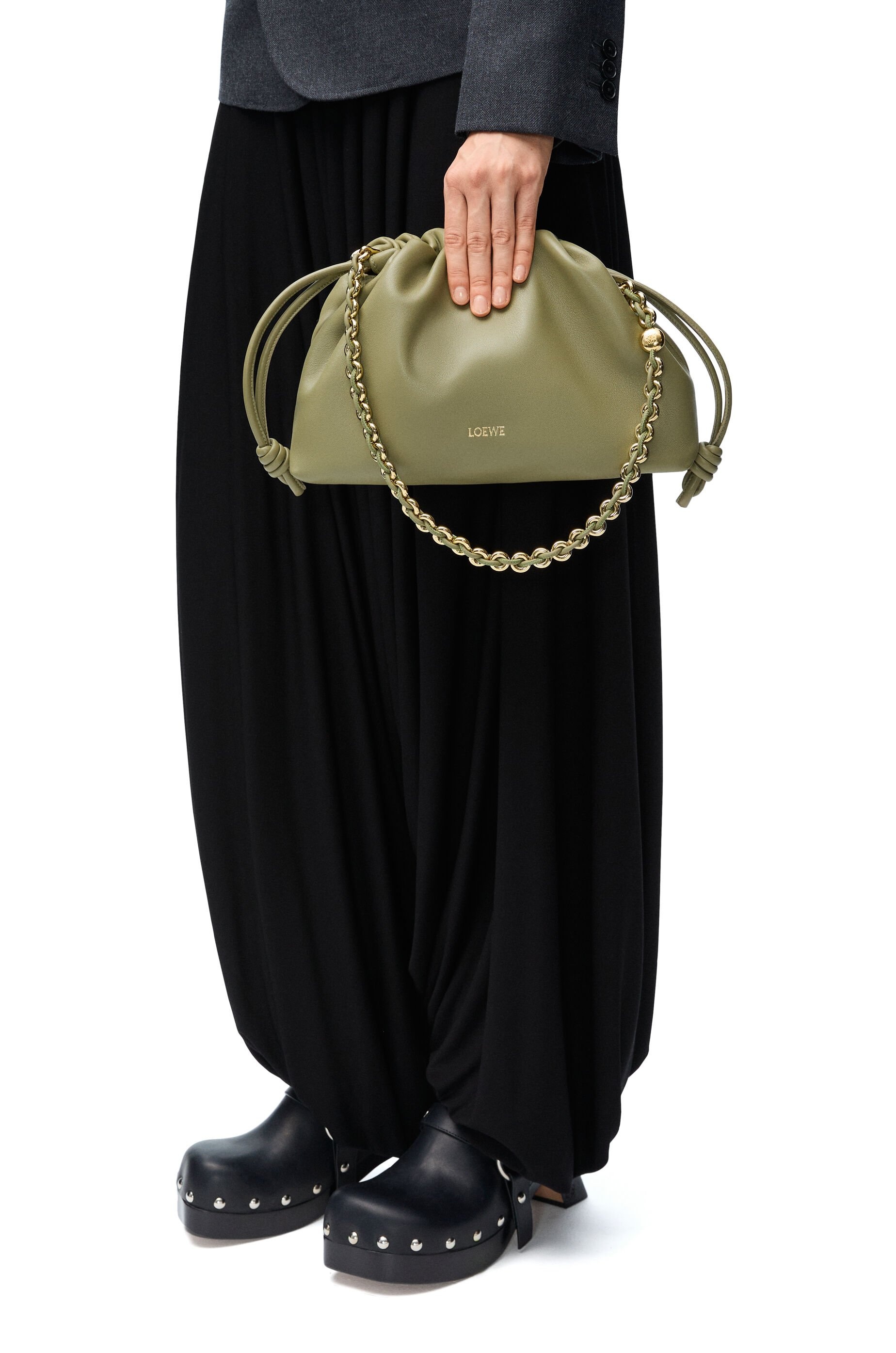 Loewe Medium Flamenco purse in mellow nappa lambskin
