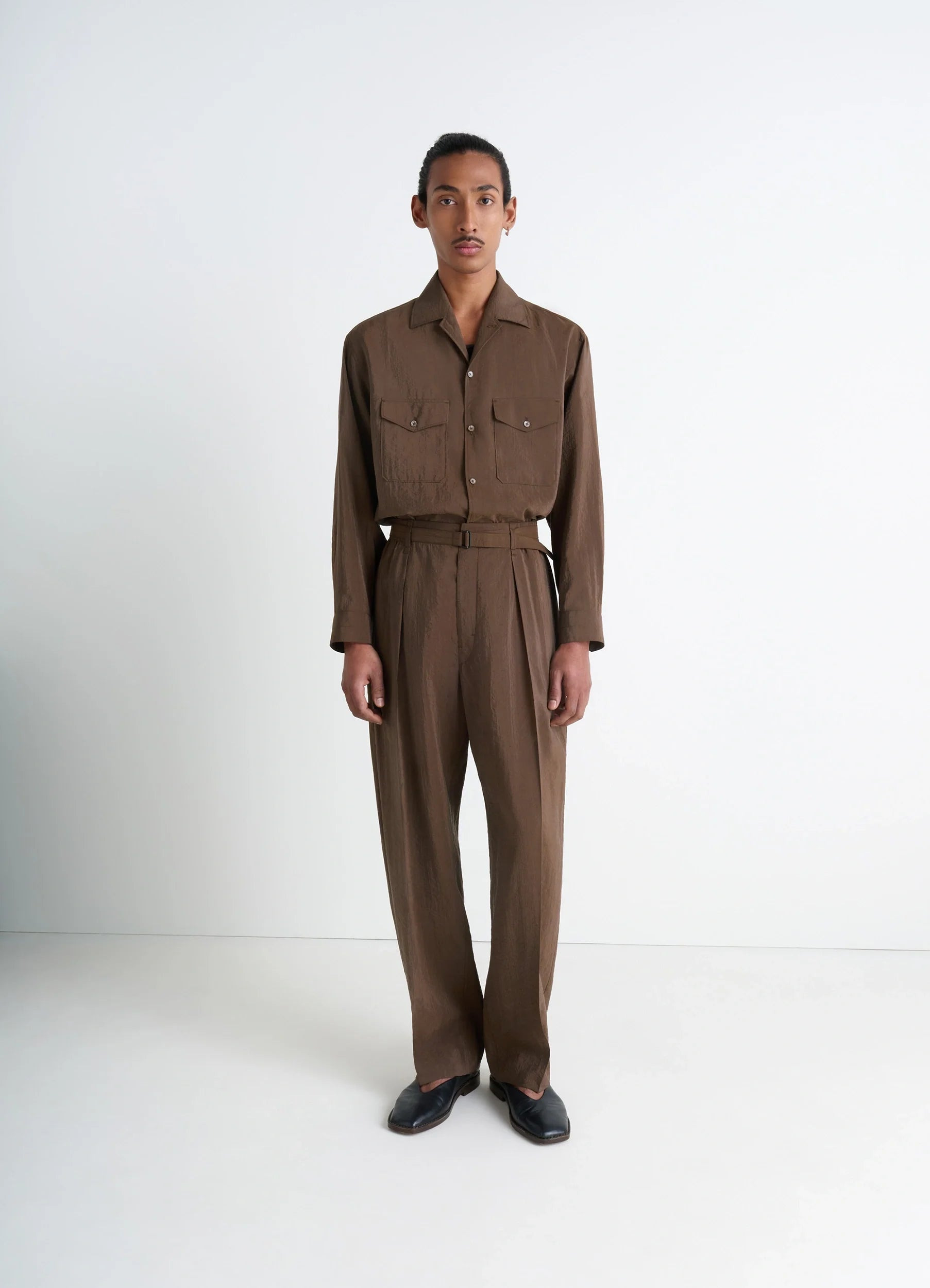 CONVERTIBLE COLLAR SHIRT - 3