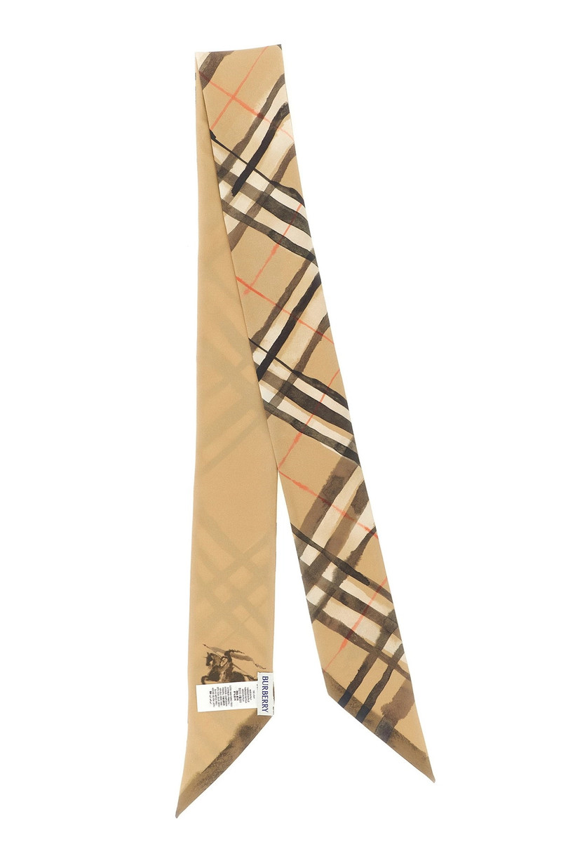 Burberry Double face 'Wter Col' scarf outlook