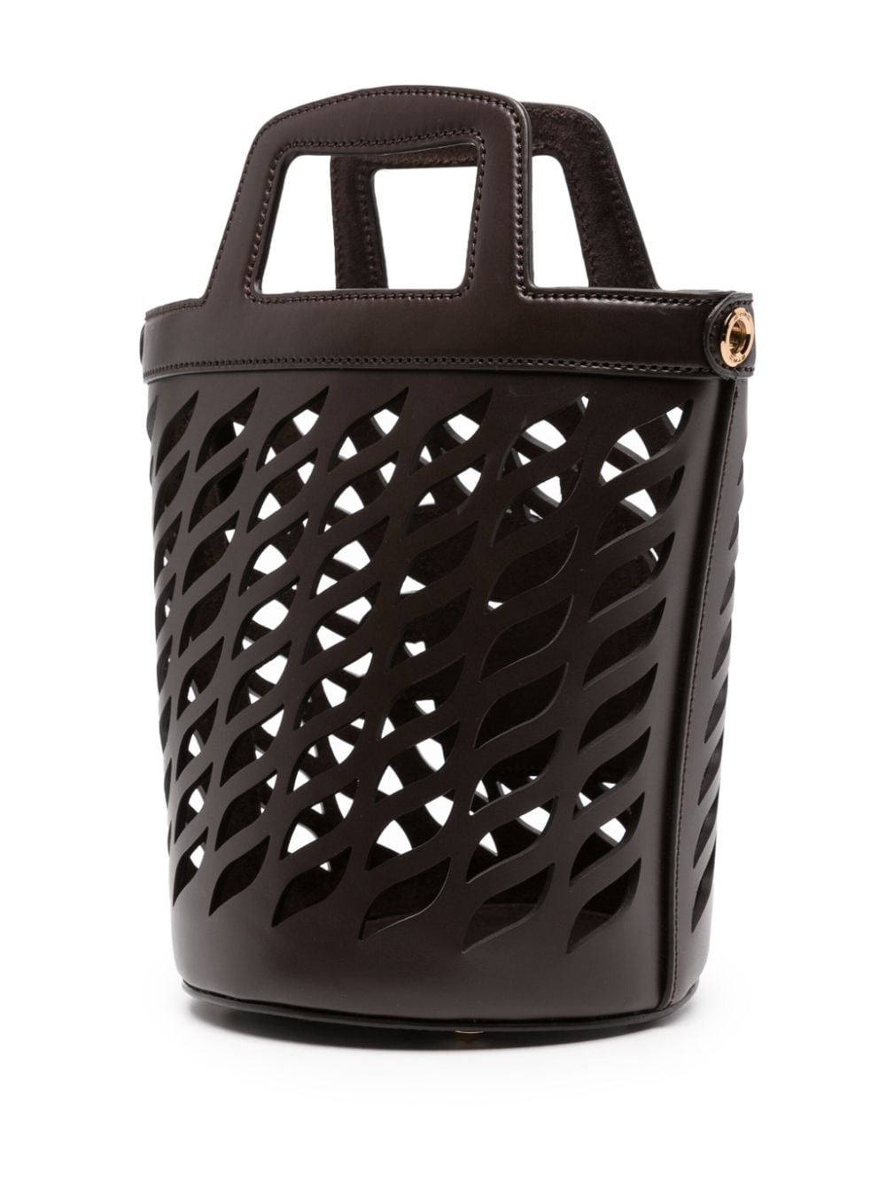 Coffa leather bucket bag - 3