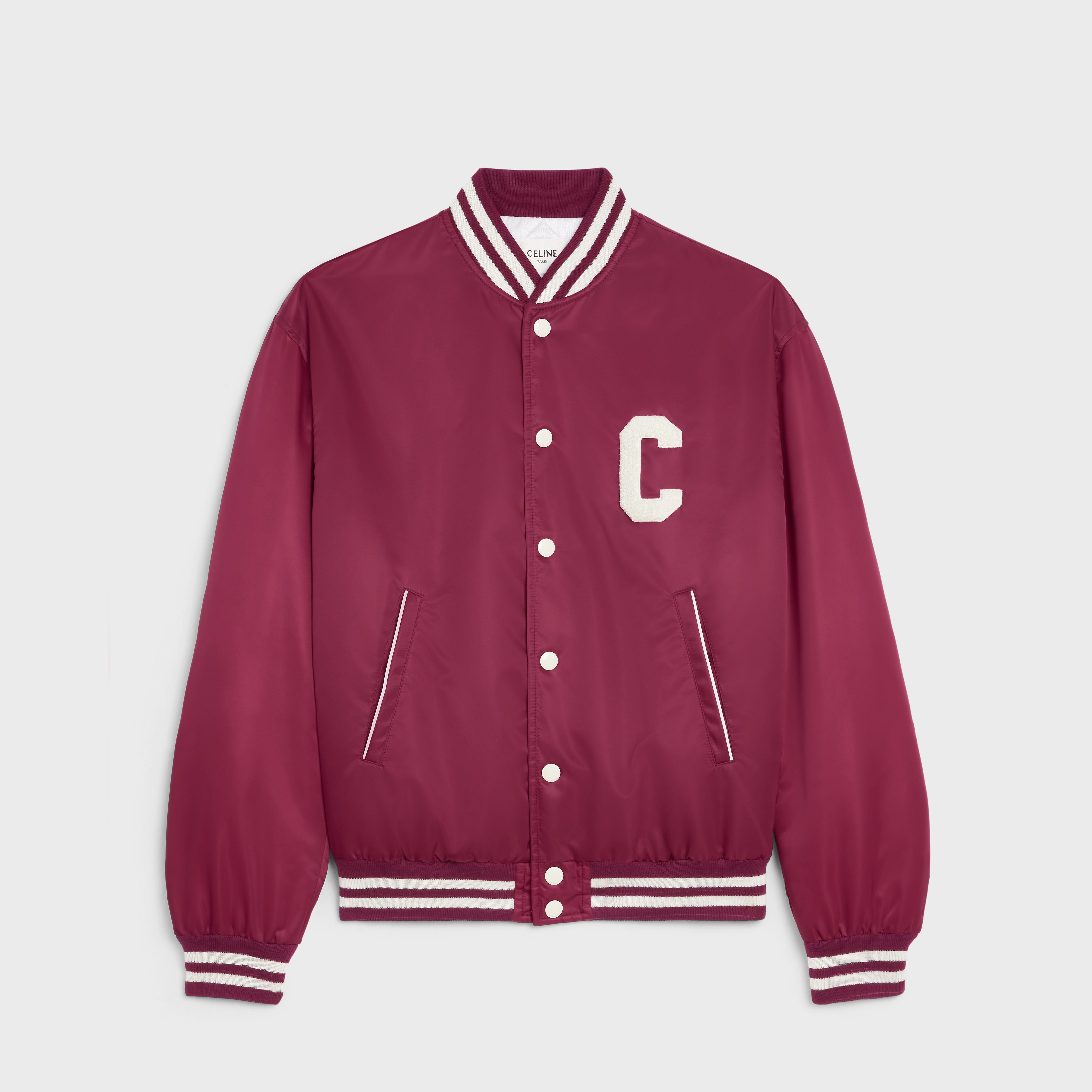 CELINE VARSITY JACKET IN NYLON - 1