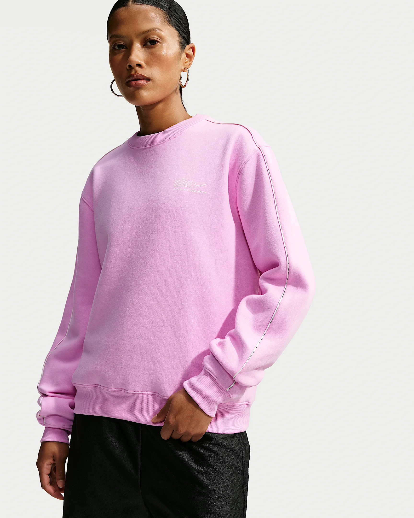 Nike Studio Fleece Medium Weight Women's "Nike Athletic Department" Crew - 1